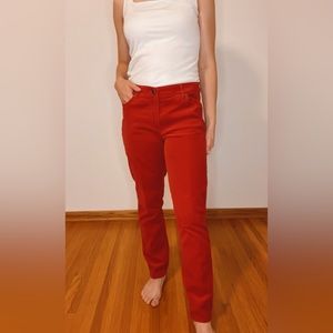 TALBOTS ⚓️ red corduroy pants